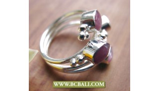 Finger Rings Alpaca Silver Bali